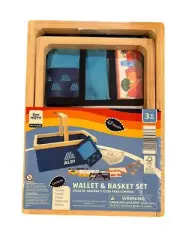 ALDI Kids Play Shopping Set Wallet and Basket Set Bee Happy