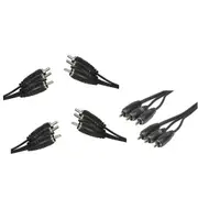 [Digitech] 3 RCA Plugs to Plugs Audio Visual Connecting Cable - 1.5m