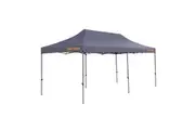 San Hima Portable Gazebo 3m x 6m Folding Pop Up Heavy Duty Steel Frame Camping