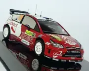 Ixo 1/43 Scale - RAM327 Citroen C4 WRC #15 Rally Greece 2008 Diecast Model Car