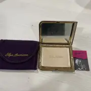 Vintage Small MCM Elgin American Beauty Compact Powder Mirror Case Vanity Vtg