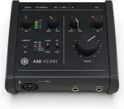 IK Multimedia AXE I/O ONE, Compact USB audio interface with Z-TONE advanced g...