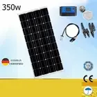 12V 350W Solar Panel Portable Kit Mono Fixed Home Battery Charging Power Source