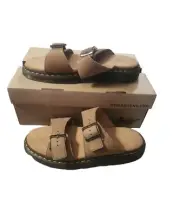 dr martens Josef Savannah Tan sandals men 10 Women 11