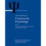 APA HANDBOOK OF COMMUNITY PSYCHOLOGY