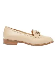 [Easy Steps] Gala Flat Shoes In Nude Globe