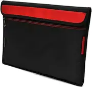 Saco Top Open Protective Canvas Horizontal Laptop Sleeve Bag with Shoulder Strap for Samsung Galaxy Tab S6 Lite Wi-Fi Tablet (10.4 inch) - Red