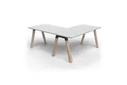 OL Plantation Single Sided Desk with Return