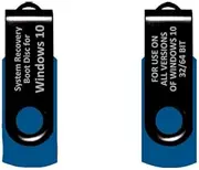 Ralix Reinstall USB Compatible with Windows 10 All Versions 32/64 bit. Recover, Restore, Repair Boot USB, and Install to Factory Default Will Fix PC Easy!