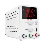 Adjustable DC Regulated Power Supply Variable 0-30V/0-10A Lab Battery Charging