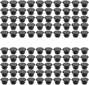 100Pcs Mountain Bike Bar Plugs Road Bicycle Handlebar End Plugs Handlebar Caps Plastic Handle Grip Bar End Stoppers