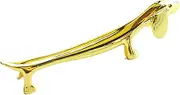 Metal Chopstick Rest - Metal Spoon Stand - Stainless Steel Animal Shape Spoon Rack, Chopsticks Holder Decorative for Dining Room Hotel