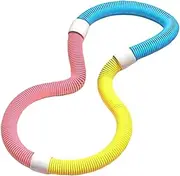STARTIST Weighted Fitness Hoop Equipment Training Sports Comfort Outdoor Entertainment Spring Hoop Workout for Travel, Home, Gym
