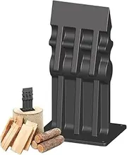 Log Splitters for Firewood | Metal Wood Kindling Splitter Firewood Kindling Splitter,Practical Firewood Splitter Cast Iron Wood Splitter for Camping Barbecue