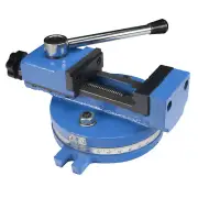 Erie Tools 55 MM Mill Vise With Adjustable Screw and Quick Clamp for Mini Mill