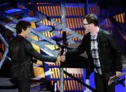 Actor Stephen Moyer accepts the Holy Shit! Scene Of The Year award- Old Photo 1