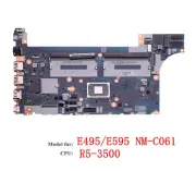 For Lenovo ThinkPad E595 E495 NM-c061 Laptop Motherboard R5-3500 02dL979
