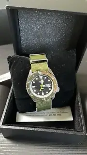 Seiko 5 Sports HUF Limited SBSA163 4R36-12K0 Men's Watch Made In Japan Automatic