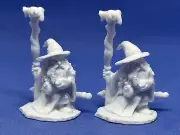 Reaper Legends 2013 Miniatures 2 Dwarf Wizards “Khael Stonekindle”