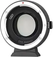 EF-EOS M2 Lens Mount Adapter Auto-Focus 0.71x Speed-Booster Control Ring for Canon EF Lens to Canon EOS-M (EF-M Mount) Cameras M M2 M3 M5 M6 M10 M50 M100