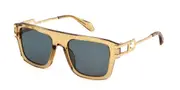 Just Cavalli SJC096 0913 Men's Sunglasses Brown Size 53
