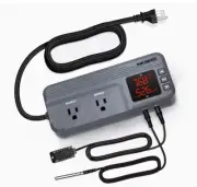 Inkbird ITC-608T Temperature Controller Thermostat Dual Outlets 12 Period Time