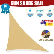 HDPE 320GSM Sun Sand Shade Rectangle Sail Cloth Triangle Outdoor Canopy Awning