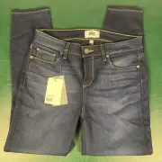 Paige Women’s Jeans 29 Verdugo Crop Cartman Dark Wash NWT