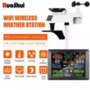 Smart Weather Station Professional Outdoor Wifi Wireless Solar Power Rain Gauge