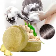 Natural Hair Shampoo Bar Darkening Loss Ginger Soap Y2V3