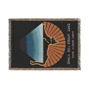 Jerry Garcia Band Cats under the stars Grateful Dead Bohemian woven blanket