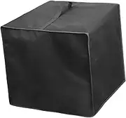 Leefasy Coffee Maker Dust Cover,Protective Cover for Countertop Appliances, Blender Mixer Juice Machine,Black Coffee Machine Cover