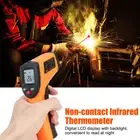 Handheld Non-Contact Ir Infrared Thermometer Digital Lcd Laser Industrial Meter