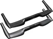 Road Bike Glossy Matt 3K Full Carbon Fibre Rest Handlebar Fixed Gear Bicycle Carbon Handlebar Ox Horn 25.4/31.8mm(Gloss 31.8x380mm)