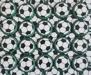 100 Soccer Beer Bottle Caps Homebrewing Oxygen Absorbing Crown Caps Home brew