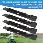 2/4x Mulcher Blades fits 42" Cut John Deere Ride on Mower GX22151 GY20850