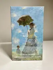 New Claude Monet Impressionism Art Tarot Deck - Novelty Size 4.1" x 2.5"