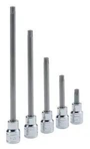 Genius Tools 1/2" Dr. T-30 Star Bit Socket, 55mmL - 408+6130