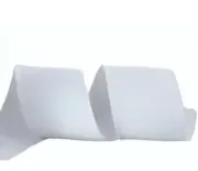 50mm Flat Braided White Elastic 1m Sewing Waist Band FREE POST AUSSIE SELLER