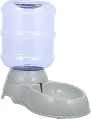 ORFOFE Large Capacity Pet Drinking Water Dispenser Automatic Dog Waterer Outdoor Water Feeder for Dogs Large Pet Water Bottle Dispenser Dog Waterer Automatic Pp Pink