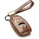 Vitodeco Superior Leather Remote Key Fob Case Compatible for Subaru (4-Button)