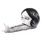 1/4 Scale Dodowo Slug Girl Figure (Horror World of Junji Ito)