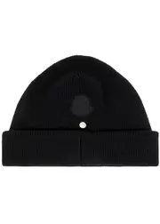 Moncler 6 1017 Alyx 9SM Ribbed Wool Beanie - Black One Size