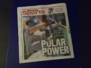 'PETE ALONSO' "BREAKS NATIONAL LEAGUE ROOKIE HOME RUN RECORD" NEWSDAY 8/19/19
