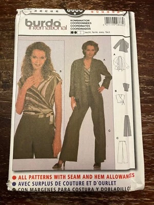 Burda 8660 UNCUT Sewing Pattern, Misses' Coordinates, Size 10-20