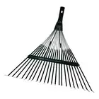 Garden Leaf Rake Durable Metal Rake for Collecting Leaves RV Grass Clippings