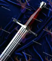 Knights Templar Combat Arming Sword With Sheath Commandery Sword