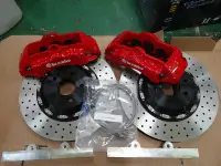 在飛比找Yahoo!奇摩拍賣優惠-{順加輪胎}正BREMBO 18Z 前對六卡鉗 380mm浮