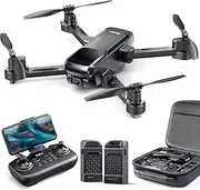 Ruko Drones with Camera for Adults 4k, 40 Mins Flight Time, Foldable FPV GPS Drones for Beginners with Live Video, Follow Me, Auto Return Home, Encircling Flight(2 Batteries and Carrying Case)