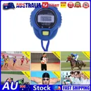LCD Chronograph Digital Timer Stopwatch Sport Counter Odometer Watch Alarm AU